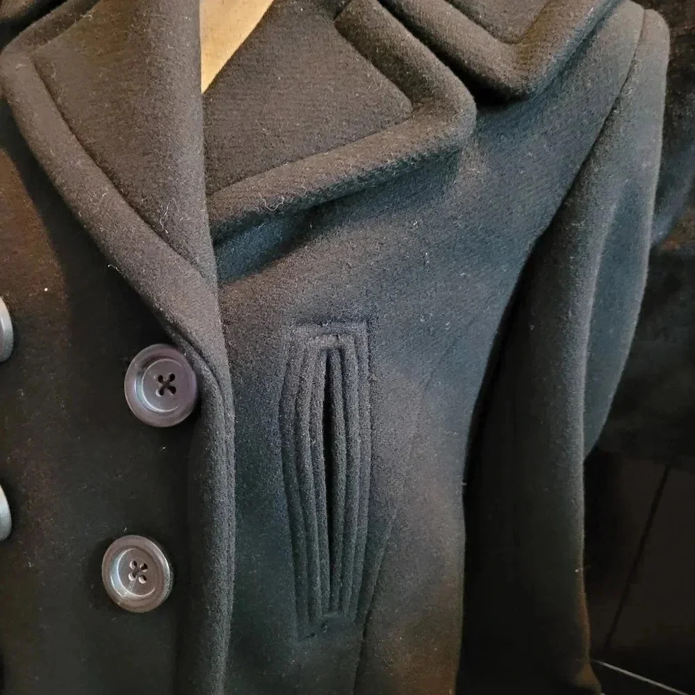 J CREW Ladies‎ black winter coat - Picture 11 of 14
